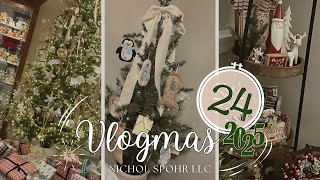Vlogmas Day 24 | Last-Minute Christmas Prep, Baking, Wrapping & Home Tour