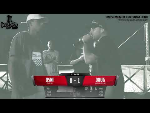 Colisao HIp Hop #107 - Osni X Doug - 1a Fase