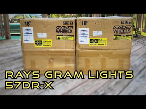 Unboxing: Rays Gram Lights 57DR-X Bronze JDM Wheels