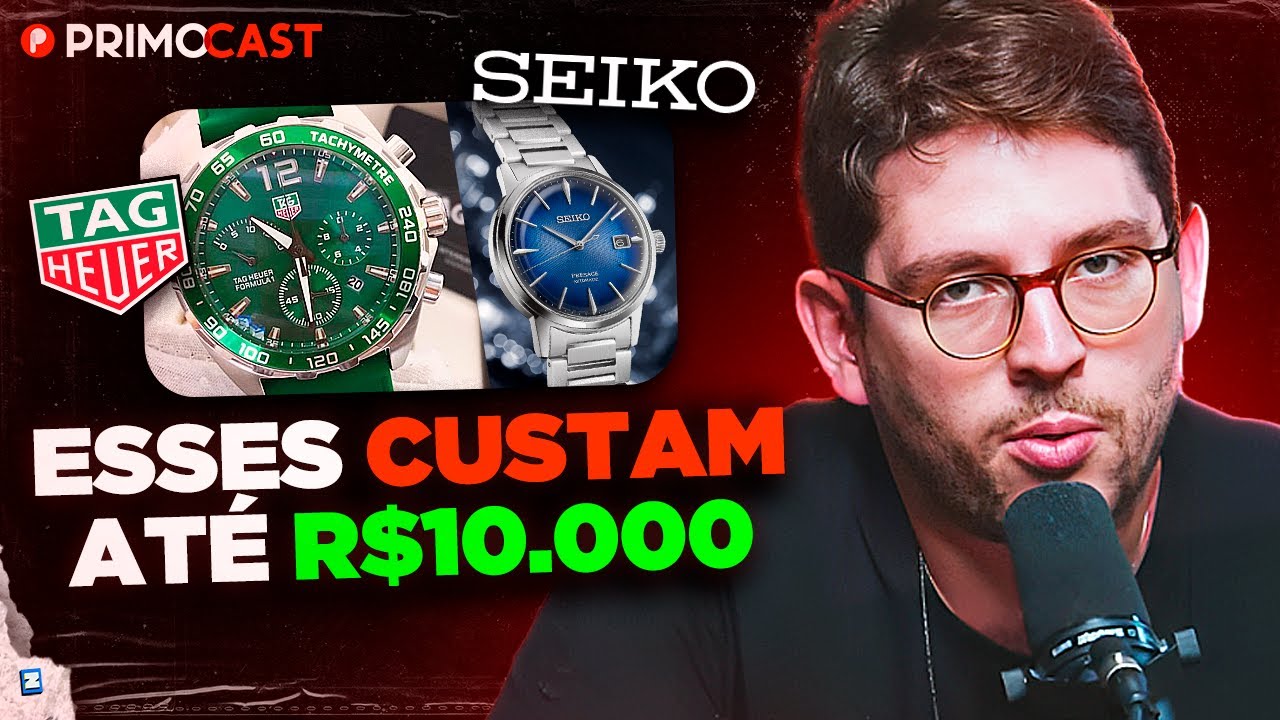 RELÓGIOS DE ENTRADA PRA NÃO PASSAR VERGONHA | PrimoCast 350