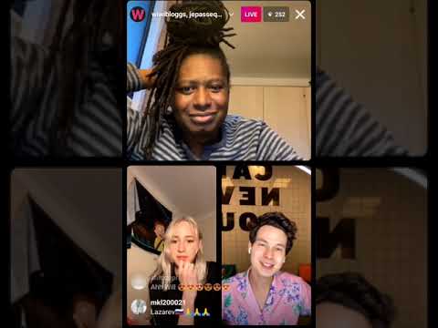 Lizi Japaridze (Lizi Pop) on Instagram with wiwibloggs (Eurovision Blog) 🎤