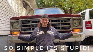 FIXING The HEADLIGHT SWITCH on my SQUARE BODY- Pesky Little Projects