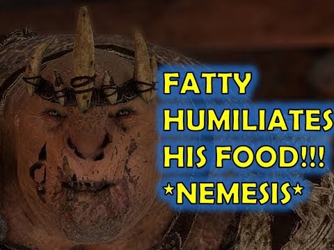 *FUNNY* FAT DERANGED GLUTTONOUS OLOG! - Shadow of War QUOTES / HIGHLIGHTS (Orc Tales #14)