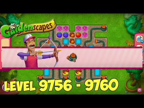 GardenScapes level 9756 9757 9758 9759 9760 🌱 Playrix HD