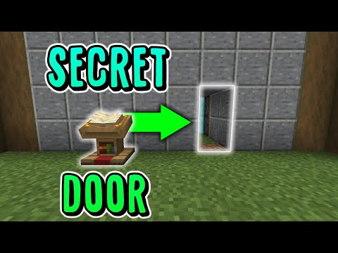 Mogi - Minecraft Secret Door with Lectern #shorts