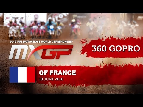 Gautier PAULIN - 360° GoPro Lap - MXGP of France 2018 #motocross
