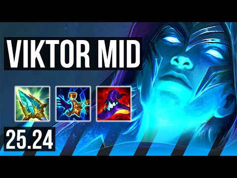 VIKTOR vs YONE (MID) | Good KDA: 13/1/7 | KR Master | 25.24