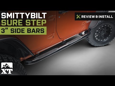 Jeep Wrangler Smittybilt Sure Step 3" Side Bars (2007-2016 JK) Review & Install