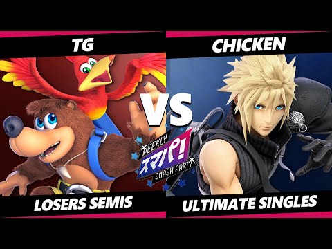 Sumapa 110 Losers Semis - Chicken (Cloud) Vs. TG (Banjo Kazooie) Smash Ultimate - SSBU