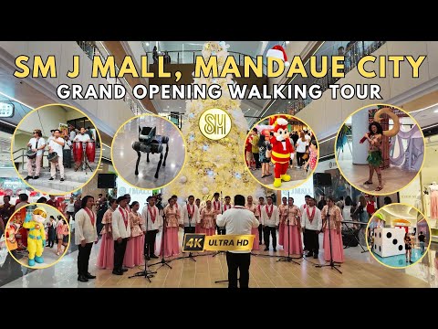Cebu's newest Shopping Center is now open! Walking Tour of Mandaue City's SM J Mall, SM's 87th Mall!