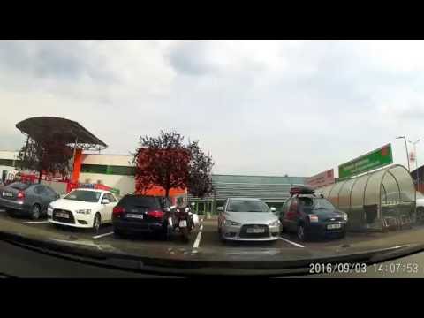 Time lapse 6x: Driving Brno: Turany-Modrice-St.Liskovec-Brno Centrum-Reckovice-Turany