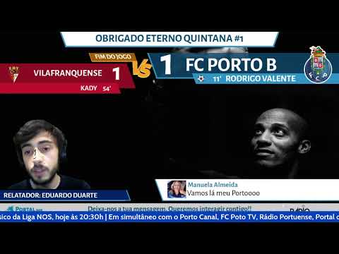 (RELATO) 🔴⚪ VILAFRANQUENSE - FC PORTO B 🔵⚪ - LIGA PORTUGAL 2 SABSEG - 22ª Jornada