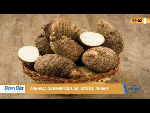 Benefícios do leite de inhame 18 06 2021