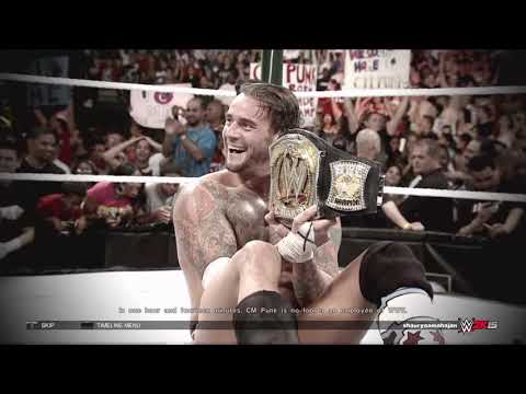 WWE 2K15 showcase mode hustle, loyalty, disrespect  | John Cena CM Punk showcase |
