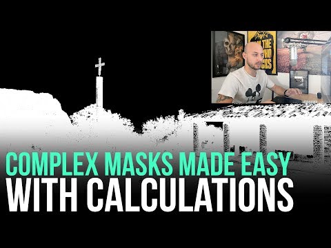 Complex Photoshop Masking made easy with Calculations