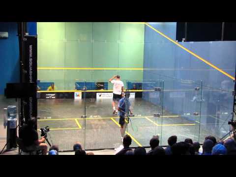 World Junior Squash Championships Wrocław 2013 Abdulla Al-Tamimi - Richie Fallows (SET II)
