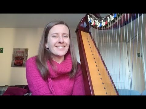 Live Harp Lesson 22   How to avoid buzzing on the harp by Zuzanna Olbrys Harpist