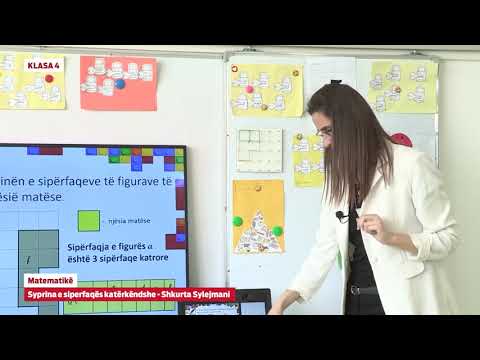 e Mesimi Klasa 4 - 4605 Matematikë - Syprina e siperfaqës katërkëndshe