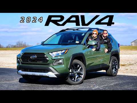 2024 Toyota RAV4 -- What's NEW with America's #1 SUV?? (Army Green & More!)