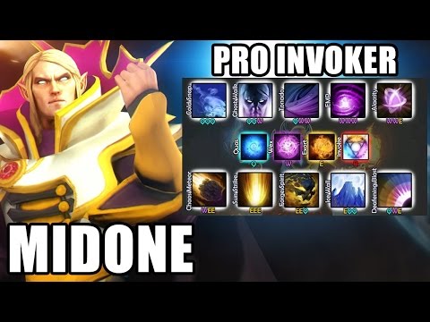 Dota 2 MidOne Pro Invoker vs CHINA Pros