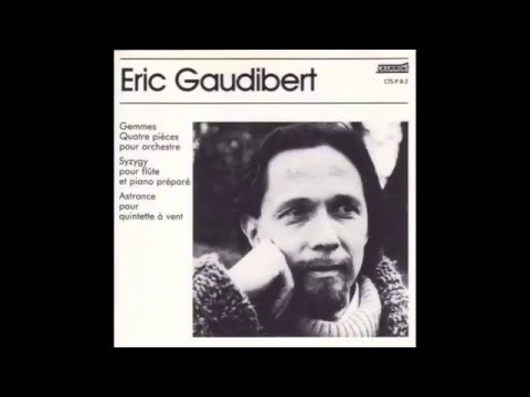 Gemmes, Quatre pièces pour orchestre - Eric Gaudibert (1980)