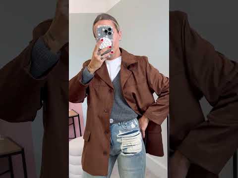 Totqal look giacca camoscio