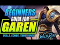 Garen Wild Rift Guide | Skills, Combos and Item Build | League of Legends Wild Rift