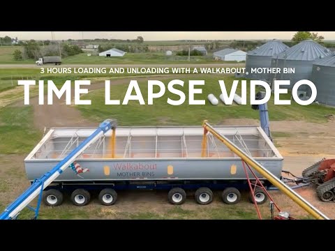 A Walkabout MOTHER BIN loading and unloading (time lapse) in Highmore, SD.