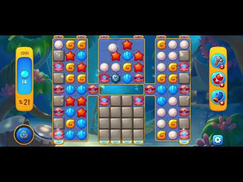 Fishdom - Level 1091 Hard