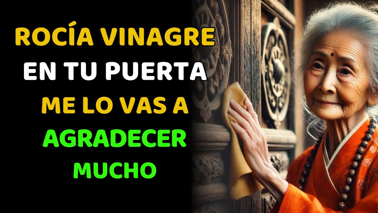 Espolvorea Vinagre en Tu Puerta y Me lo Agradecerás! 👵 Sabiduría Budista