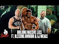 Building Massive Legs ft. Blessing Awodibu & AJ Meags | Binous 1 Gym