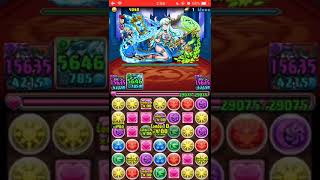 【パズドラ実況】インディゴ降臨2体以下に闇アテナパーティで挑戦
