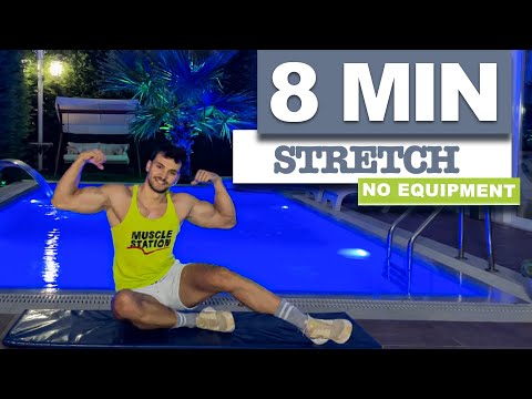 8 Min Stretch For Splits  // Do this after every workout! | velikaans