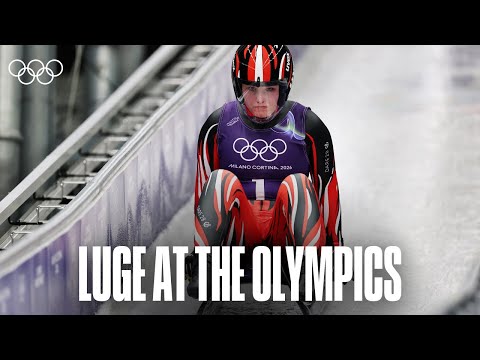 The Beauty and Thrill of Luge 🛷❄️ | Milano Cortina 2026 Practice Sessions