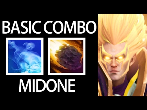 Dota MidOne 9k Invoker Basic Combo Pro Gameplay - Otis Gonzalez