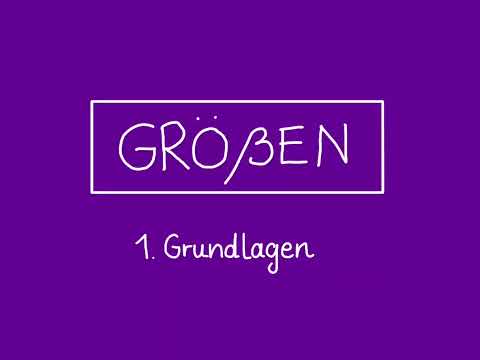 5 Größen 1 Grundlagen