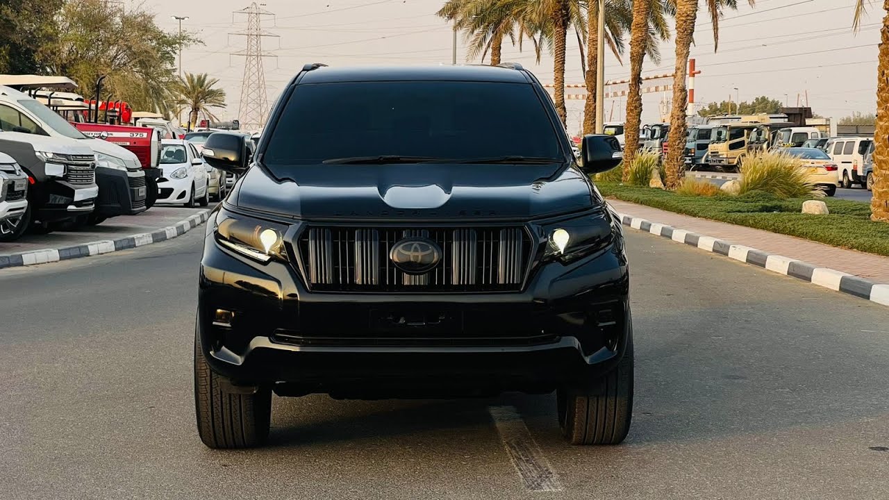 تويوتا برادو 2011 Fully Modified 'Black Beauty' 2.7L Petrol 4WD AT Push Start Leather Electric 7 Seats Tesla Scre video