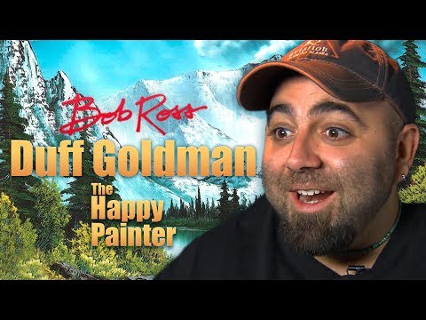 Duff Goldman - Bob Ross: The Happy Painter.
