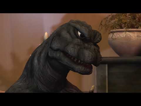 Mask Drama on Facebook & Mitt Romney's Binders (Godzilla Mega64nimation)