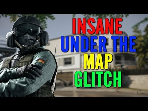 INSANE NEW SOLO UNDER THE MAP GLITCH ON SKYSCRAPER!!!! - OP - (Rainbow Six Siege)