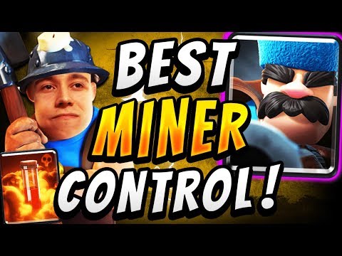 ULTIMATE MINER CONTROL! 2.6 Miner Poison Deck — Clash Royale