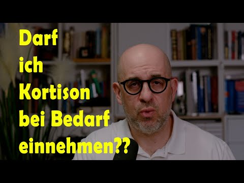 Kortison bei  Bedarf einnehmen? Geht das?
