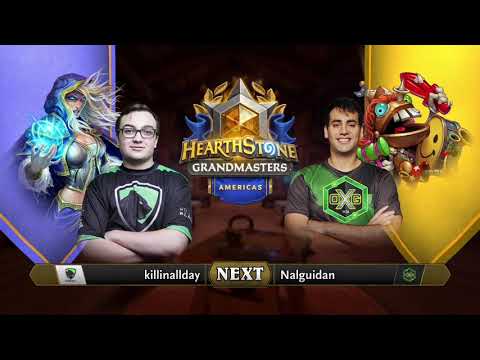 killinallday vs Nalguidan | 2021 Hearthstone Grandmasters Americas | Semifinal | Season 1 | Week 6