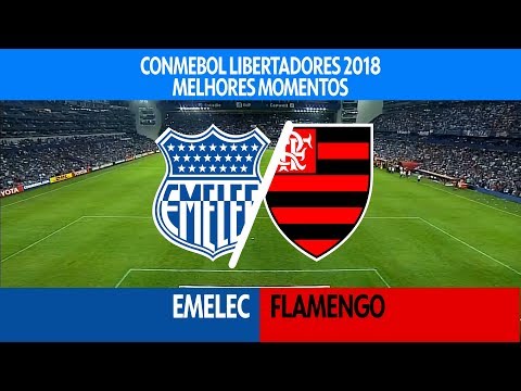 Melhores Momentos - Emelec-EQU 1 x 2 Flamengo - Libertadores - 14/03/2018