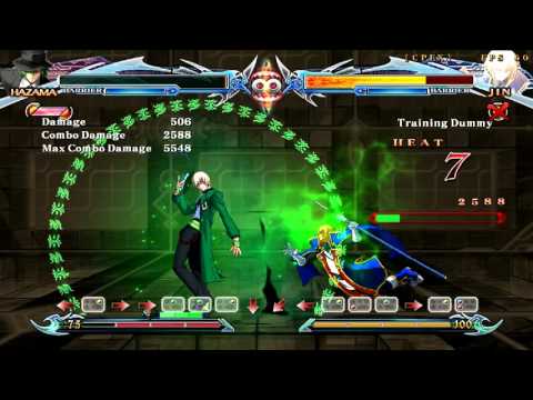 BlazBlue Chronophantasma Extend: AND TURN IT INTO AN AIR GRAB