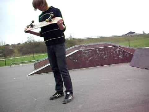 skateboard gebrochen