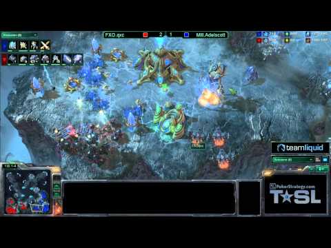 Game 4 - FXOqxc vs Mill.Adelscott - TSL3 Ro16 Match 3