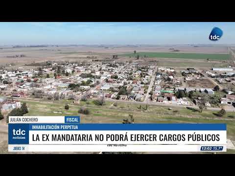 JULIÁN COCHERO | CONDENARON A LA EX PRESIDENTA COMUNAL DE LABORDEBOY