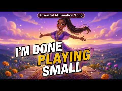 Confidence Affirmations: I'm Done Playing Small ✨ Bold Energy | Afrobeat Manifestation