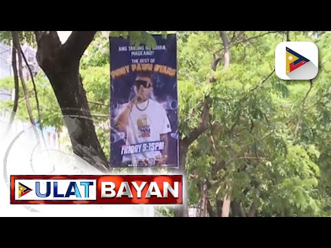 Mga tarpaulin ng PTV tampok ang "Bagong Pilipinas" campaign, bubungad sa ilang lansangan sa QC
